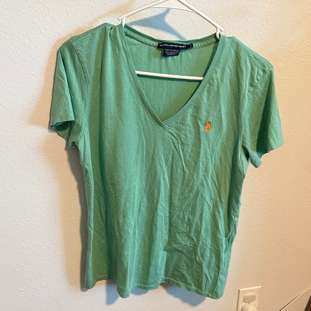 Ralph Lauren Mint Green Short Sleeve Tee